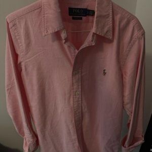 Polo classic fit pink shirt S NWOT